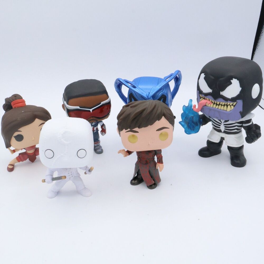 Funko Pop Lot of  Loose Random Mixed Up Unboxed - Marvel